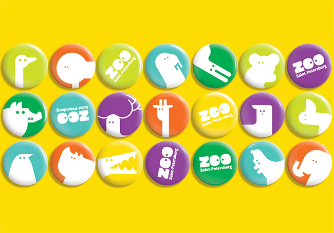 圣彼得堡動(dòng)物園logo設(shè)計(jì)品牌視覺(jué)形象設(shè)計(jì)-上海logo設(shè)計(jì)-上海品牌設(shè)計(jì)公司