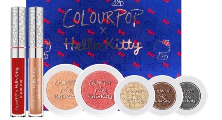 ColourPop - Hello Kitty 彩妝化妝品包裝設計-上海包裝設計公司幽默化妝品包裝欣賞