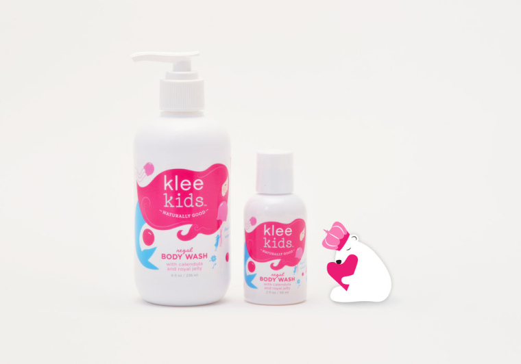 Klee kids 嬰兒護(hù)膚品包裝設(shè)計-上海母嬰嬰童包裝設(shè)計公司