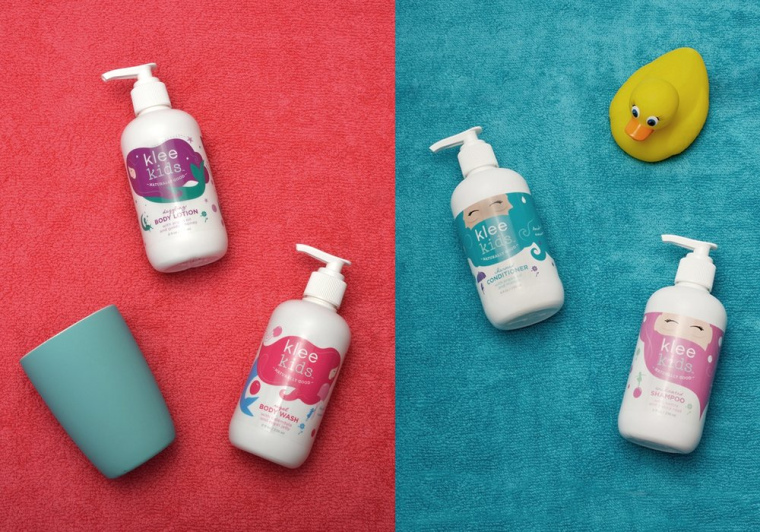 Klee kids 嬰兒護(hù)膚品包裝設(shè)計-上海母嬰嬰童包裝設(shè)計公司