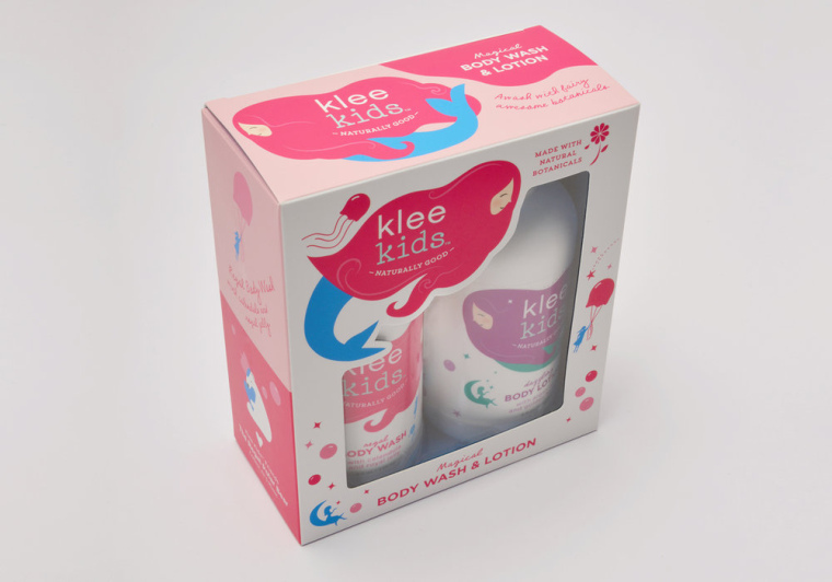 Klee kids 嬰兒護(hù)膚品包裝設(shè)計-上海母嬰嬰童包裝設(shè)計公司