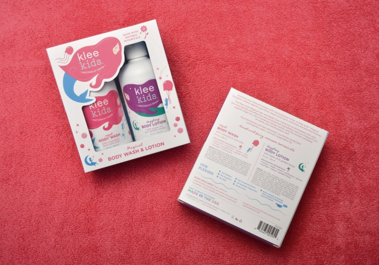 Klee kids 嬰兒護(hù)膚品包裝設(shè)計-上海母嬰嬰童包裝設(shè)計公司