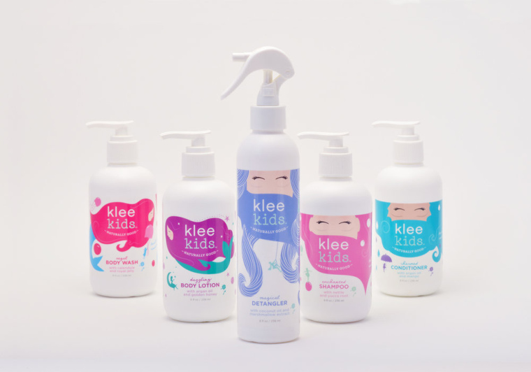 Klee kids 嬰兒護(hù)膚品包裝設(shè)計-上海母嬰嬰童包裝設(shè)計公司