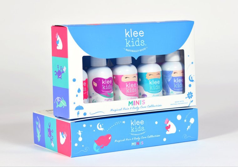 Klee kids 嬰兒護(hù)膚品包裝設(shè)計-上海母嬰嬰童包裝設(shè)計公司