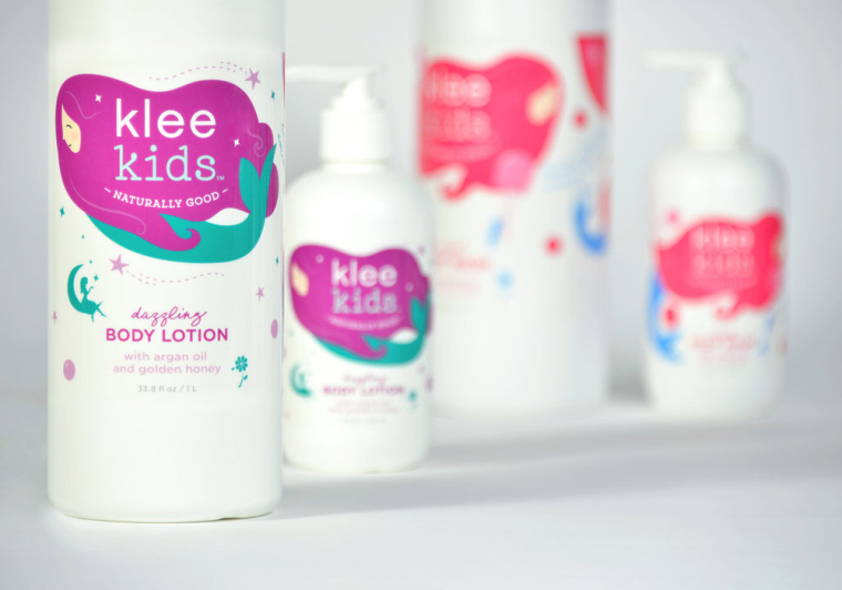 Klee kids 嬰兒護(hù)膚品包裝設(shè)計-上海母嬰嬰童包裝設(shè)計公司