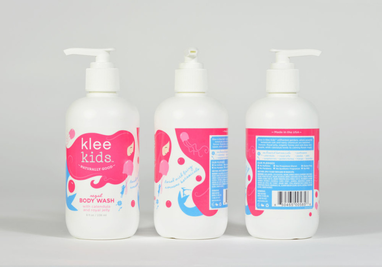 Klee kids 嬰兒護(hù)膚品包裝設(shè)計-上海母嬰嬰童包裝設(shè)計公司
