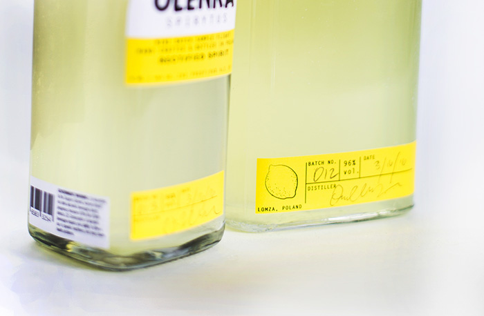 OLENKA 水果味伏特加酒果酒概念品牌包裝設(shè)計插畫設(shè)計-上海包裝設(shè)計公司