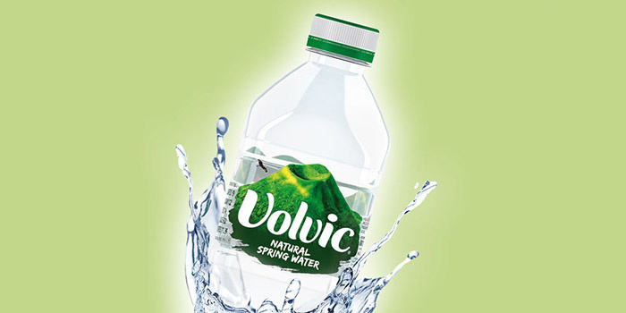 Volvic 礦泉水塑料瓶型設(shè)計(jì)包裝標(biāo)簽設(shè)計(jì)-上海包裝設(shè)計(jì)公司