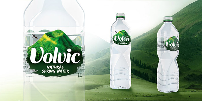 Volvic 礦泉水塑料瓶型設(shè)計(jì)包裝標(biāo)簽設(shè)計(jì)-上海包裝設(shè)計(jì)公司