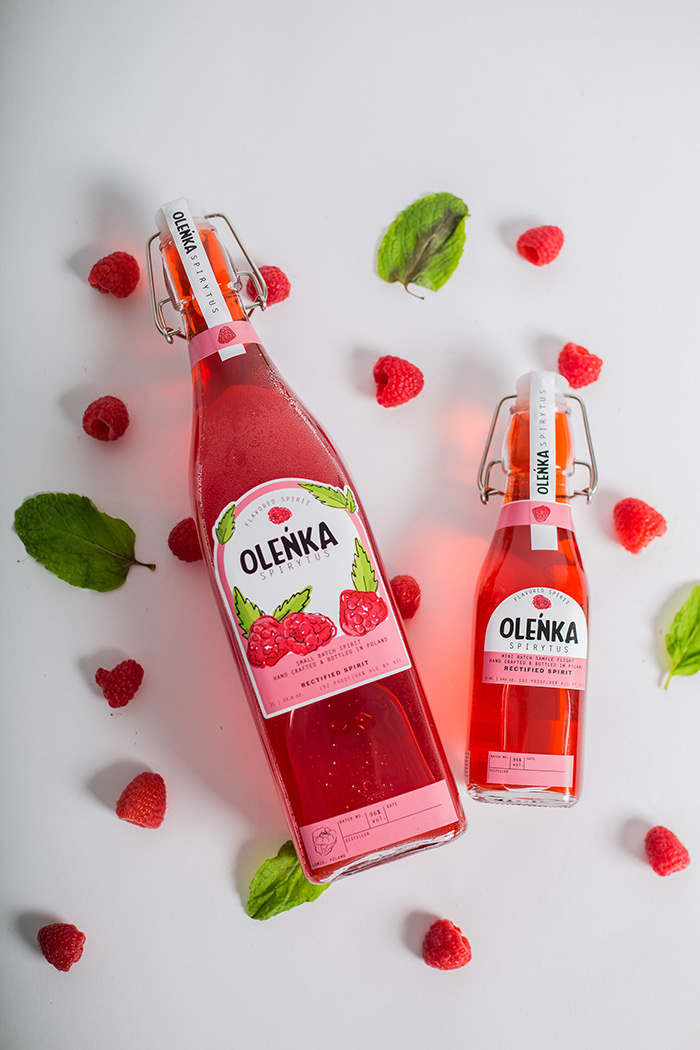 OLENKA 水果味伏特加酒果酒概念品牌包裝設(shè)計插畫設(shè)計-上海包裝設(shè)計公司