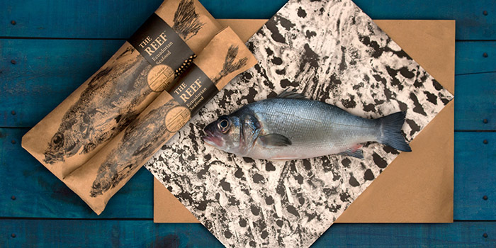 通過拓印設(shè)計(jì)的Reef 品牌海魚海鮮產(chǎn)品包裝設(shè)計(jì)欣賞-上海包裝設(shè)計(jì)公司