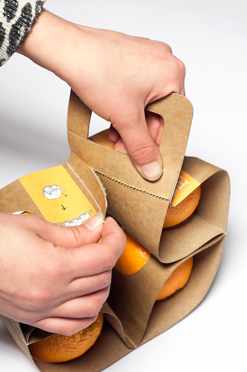 VitaPack便于攜帶0.5公斤橘子水果包裝設(shè)計(jì)-上海農(nóng)產(chǎn)品包裝設(shè)計(jì)公司