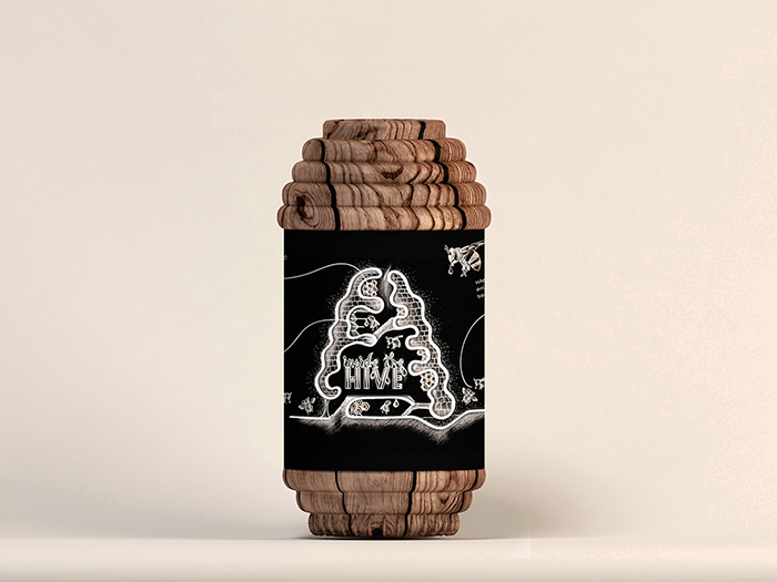 像蜂巢的蜂蜜蜂膠創(chuàng)意包裝設計-上海包裝設計公司 像蜂巢的蜂蜜蜂膠創(chuàng)意包裝設計-上海包裝設計公司