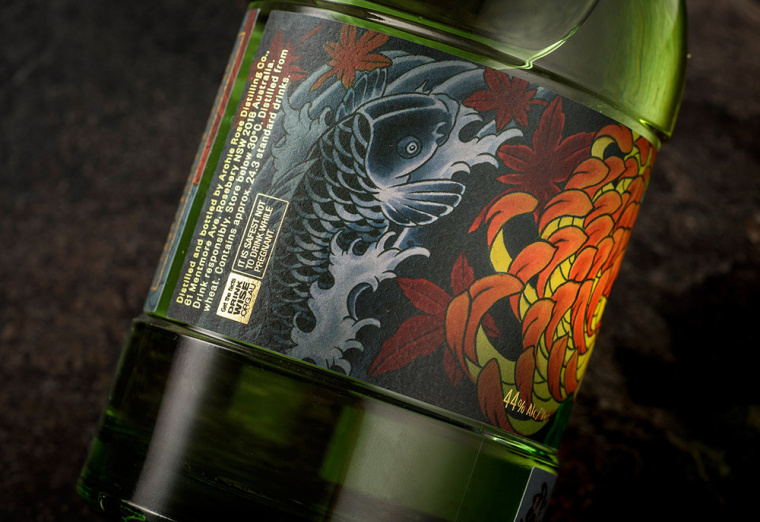 日式菊花楓葉插畫篇Archie Rose 杜松子酒包裝設(shè)計-上海包裝設(shè)計公司包裝欣賞 日式菊花楓葉插畫篇Archie Rose 杜松子酒包裝設(shè)計-上海包裝設(shè)計公司包裝欣賞