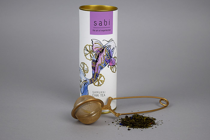 Sabi日本茶錦鯉魚插圖罐裝茶葉包裝設(shè)計(jì)-上海包裝設(shè)計(jì)公司設(shè)計(jì)欣賞