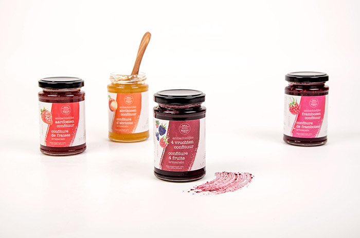 一抹果醬 confituur 草莓醬水果醬包裝設(shè)計(jì)欣賞-上海包裝設(shè)計(jì)公司