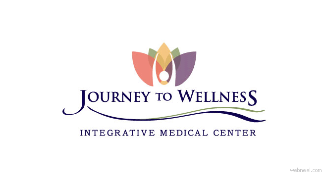 創(chuàng)意花朵標志設計欣賞 flower logo design-上海logo設計公司