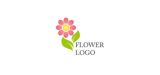 創(chuàng)意花朵標志設計欣賞 flower logo design-上海logo設計公司