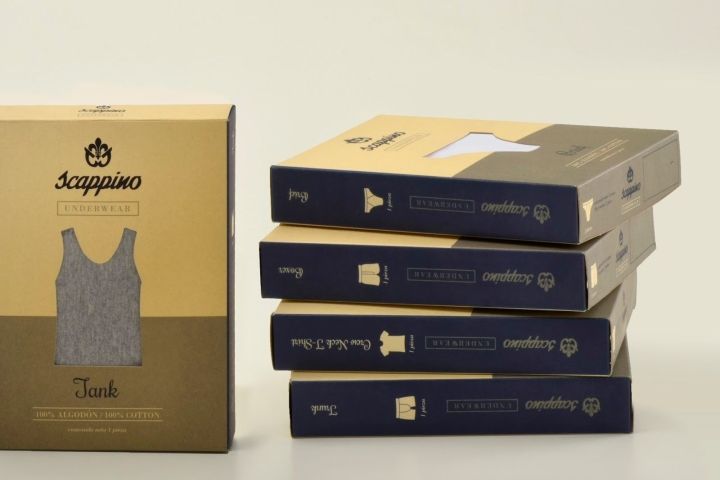 Scappino 男士內(nèi)衣包裝設計”開窗版“-上海包裝設計公司包裝欣賞