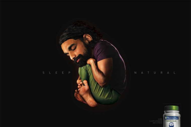 印度Sharandhar安眠藥平面創(chuàng)意廣告“胎兒睡眠”篇-上海尚略品牌策劃設(shè)計(jì)公司 印度Sharandhar安眠藥平面創(chuàng)意廣告“胎兒睡眠”篇-上海尚略品牌策劃設(shè)計(jì)公司