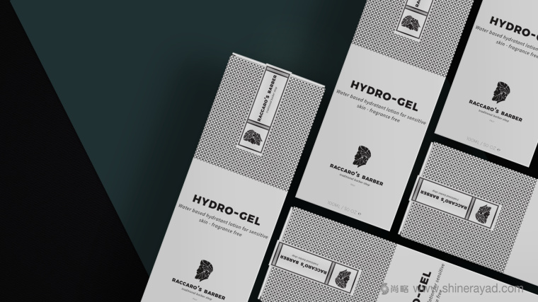 Raccaros-Barber 傳統(tǒng)美發(fā)連鎖店自有護(hù)發(fā)清潔產(chǎn)品化妝品包裝設(shè)計-上海包裝設(shè)計公司