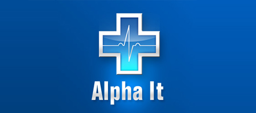 ALPHA-IT醫(yī)療軟件logo設(shè)計(jì) ALPHA-IT醫(yī)療軟件logo設(shè)計(jì)