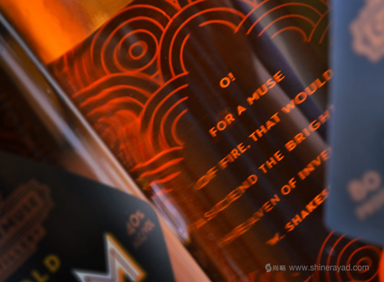 國外洋酒品牌設(shè)計(jì)欣賞——CopperMuse 朗姆酒裝飾圖案風(fēng)格標(biāo)志設(shè)計(jì)與包裝設(shè)計(jì)