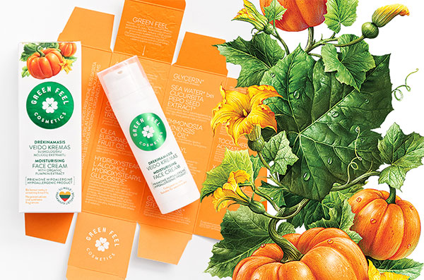 綠色感覺化妝品包裝設(shè)計-上海包裝設(shè)計公司