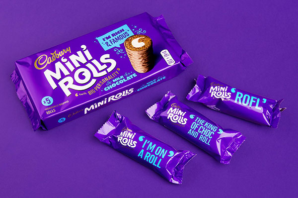 卡德伯里巧克力包裝迷你卷-上海包裝設(shè)計公司
