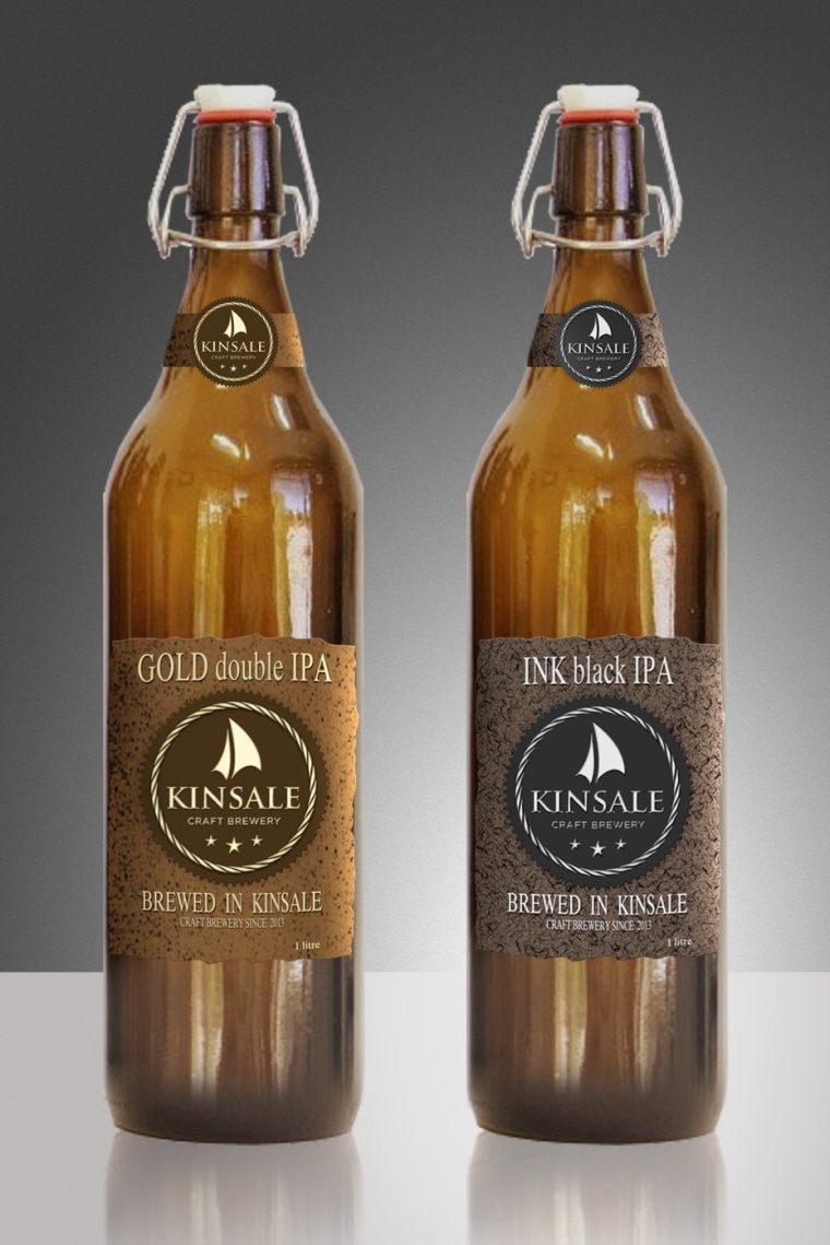 啤酒極簡主義標(biāo)簽設(shè)計-上海包裝設(shè)計公司