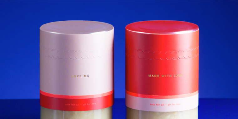 甜美慈善蜜糖-用愛(ài)做成的女性風(fēng)格蜂蜜包裝設(shè)計(jì)