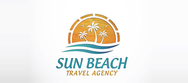 太陽海灘旅游代理公司棕櫚樹logo-上海logo設(shè)計公司-上海品牌設(shè)計公司 太陽海灘旅游代理公司棕櫚樹logo-上海logo設(shè)計公司-上海品牌設(shè)計公司