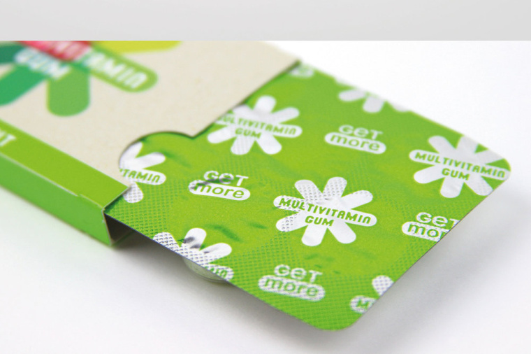 Get More 品牌多彩系列維生素口香糖包裝設計-上海包裝設計公司