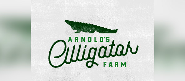 鱷魚農場標志設計-上海標志設計公司 鱷魚農場標志設計-上海標志設計公司