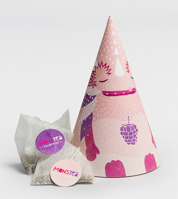 Monstea - 兒童茶包裝-上海包裝設計公司