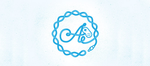 純線條游戲標(biāo)志設(shè)計(jì)-上海標(biāo)志設(shè)計(jì)公司