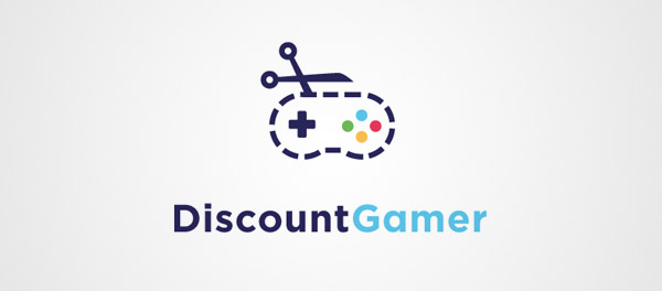 折扣游戲標(biāo)志設(shè)計(jì)-上海標(biāo)志設(shè)計(jì)公司