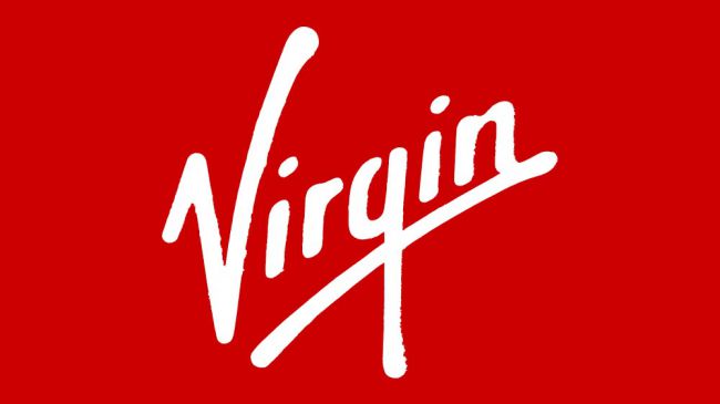 明亮的猩紅色品牌Virgin logo-玩轉(zhuǎn)Logo設(shè)計色彩-上海標志設(shè)計公司