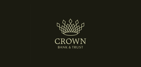 皇冠銀行Logo設(shè)計-上海標(biāo)志設(shè)計公司