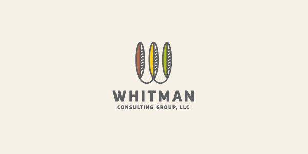 Nick Pagano為Whitmant銀行設(shè)計的Logo-上海標(biāo)志設(shè)計公司