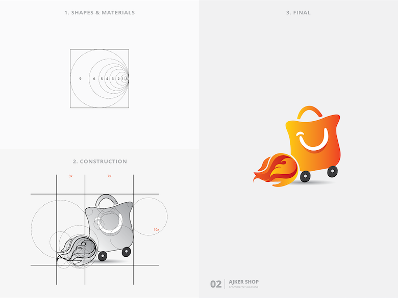 上海標(biāo)志設(shè)計(jì)公司分享25個(gè)利用黃金比例創(chuàng)建設(shè)計(jì)的創(chuàng)意標(biāo)志