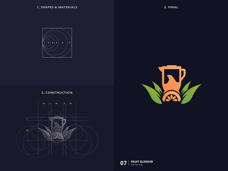 上海標(biāo)志設(shè)計(jì)公司分享25個(gè)利用黃金比例創(chuàng)建設(shè)計(jì)的創(chuàng)意標(biāo)志