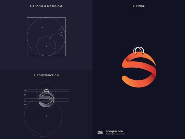 上海標(biāo)志設(shè)計(jì)公司分享25個(gè)利用黃金比例創(chuàng)建設(shè)計(jì)的創(chuàng)意標(biāo)志