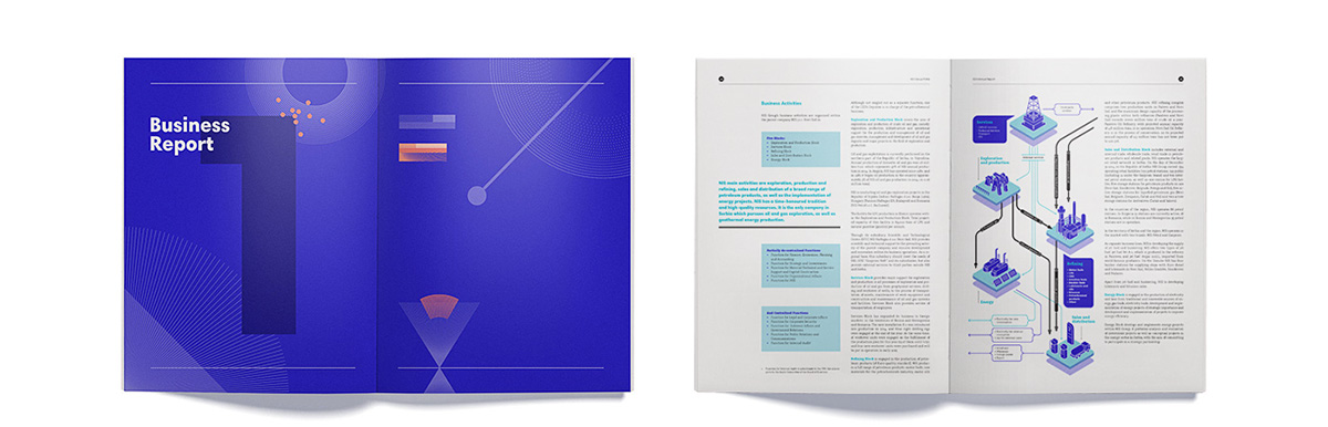 NIS企業(yè)年度報告畫冊設(shè)計-完美的信息圖表設(shè)計與配色設(shè)計-上海畫冊設(shè)計公司
