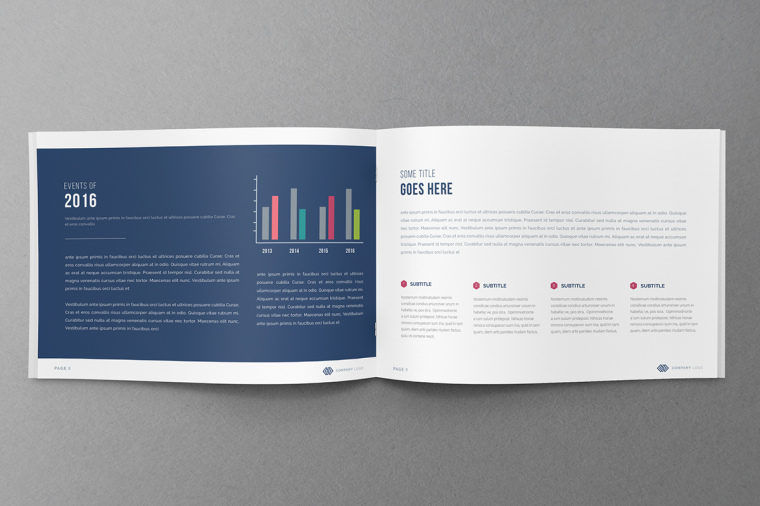 商務(wù)風(fēng)格品牌藍色公司簡介手冊設(shè)計上海畫冊設(shè)計公司