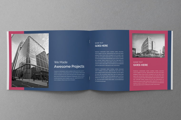 商務(wù)風(fēng)格品牌藍色公司簡介手冊設(shè)計上海畫冊設(shè)計公司