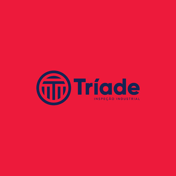 Tríade 工業(yè)品檢測企業(yè)logo設(shè)計品牌VI形象設(shè)計-上海品牌設(shè)計公司