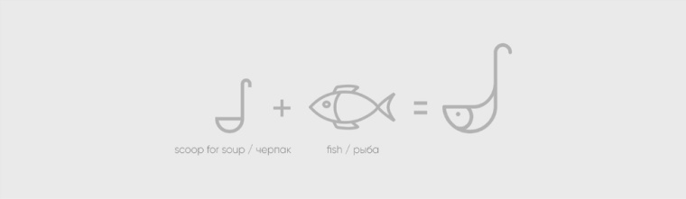 Chetverg - 魚日餐廳魚logo設(shè)計(jì)-上海餐飲品牌VI設(shè)計(jì)公司