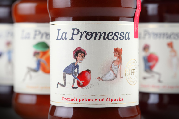 La Promessa 果醬包裝設(shè)計(jì)“王子公主插畫(huà)篇”-上海包裝設(shè)計(jì)公司欣賞