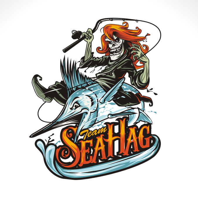 另一個(gè)世界的怪物魚(yú)logo設(shè)計(jì)--上海logo設(shè)計(jì)公司-上海品牌設(shè)計(jì)公司